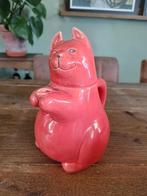 Rode kater theepot, Ophalen of Verzenden, Zo goed als nieuw, Overige stijlen, Overige typen
