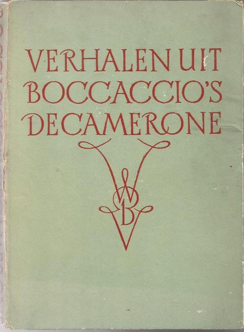 Verhalen uit Boccacio's Decamerone -1948, Boeken, Literatuur, Gelezen, Ophalen