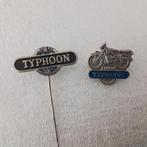 Typhoon,historisch Nederlandse bromfiets, Verzamelen, Speldjes, Pins en Buttons, Ophalen of Verzenden, Gebruikt, Overige onderwerpen