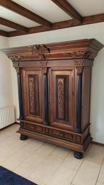 Groenlose kast, eiken, Antiek en Kunst, Antiek | Meubels | Kasten, Ophalen