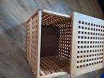 Ikea houten kubus wasbak zitblok, Huis en Inrichting, Badkamer | Badkamermeubels, 50 tot 100 cm, Minder dan 100 cm, 25 tot 50 cm