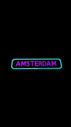 Amsterdam Neon led verlichting voor elke mancave, nieuwe, Nieuw, Ophalen of Verzenden, Lichtbak of (neon) lamp