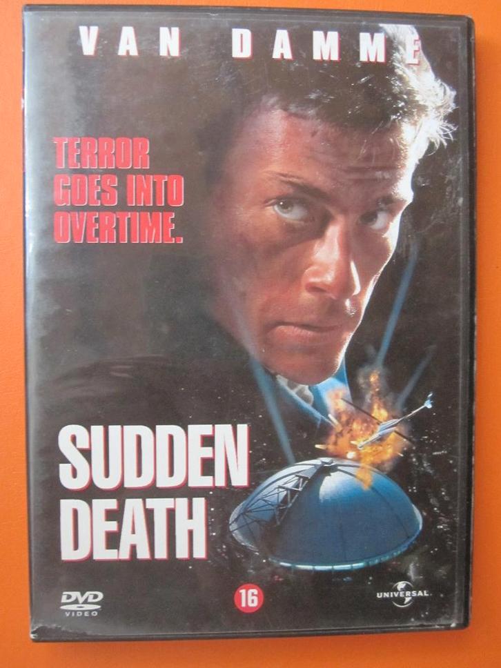 Sudden Death (1995), Cd's en Dvd's, Dvd's | Actie, Zo goed als nieuw, Actie, Vanaf 16 jaar, Ophalen of Verzenden