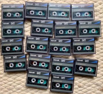 Maxell DM90 DAT Digital Audio Tape DM-90 DM 90 tapes bandjes beschikbaar voor biedingen
