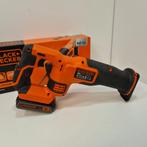 Black + Decker BDCR18N Reciprozaag inl. Accu ZGAN, Doe-het-zelf en Verbouw, Gereedschap | Zaagmachines, Black en Decker, Zo goed als nieuw