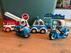 Duplo politiemotor 10900 2x, Ophalen of Verzenden, Zo goed als nieuw, Duplo