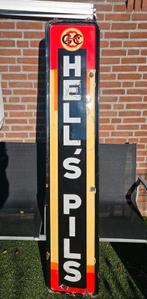 Emaille Reclamebord Hell's Pils Concordia, Ophalen