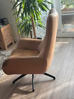 Draaifauteuil, Huis en Inrichting, Ophalen, Gebruikt, 75 tot 100 cm, Leer