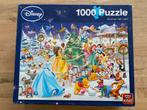 Disney puzzel 1000 stukjes Kerst / Kerstmis, Ophalen of Verzenden, 500 t/m 1500 stukjes, Gebruikt, Legpuzzel