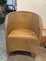 2 Rieten stoelen, Huis en Inrichting, Stoelen, Ophalen, Gebruikt, Twee, Bruin