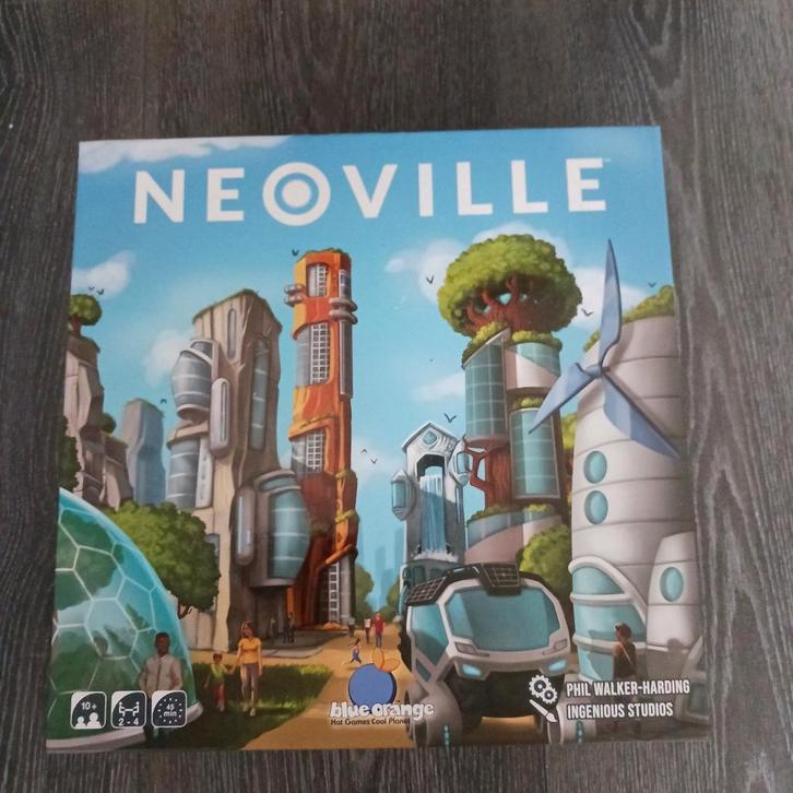 Nr 58) Neoville, Hobby en Vrije tijd, Gezelschapsspellen | Bordspellen, Zo goed als nieuw, Ophalen of Verzenden