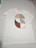 Summum Wit T-shirt met Gouden Accent, Maat 38/40 (M), Summum, Wit, Ophalen of Verzenden