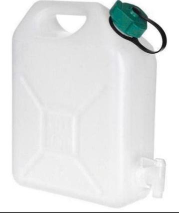 Waterreservoir Voedsel Plastic 35 Liter met kraan Kamperen beschikbaar voor biedingen