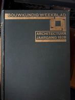 Bouwkundig Weekblad Architectura 1928 & 1929, Ophalen of Verzenden, Gelezen, Architectuur algemeen