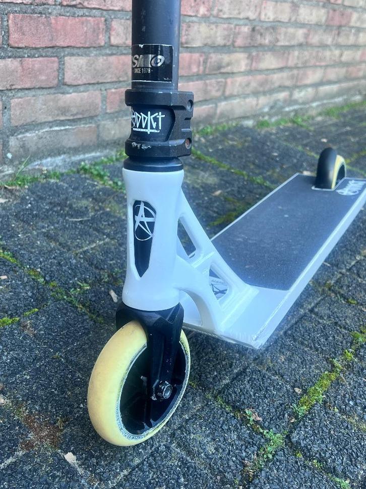 Addict Blacksmith 575 professionele stuntstep, Fietsen en Brommers, Steps, Gebruikt, Gewone step, Ophalen