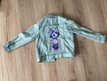 Spijkerjasje Disney maat 116-122 Minnie Mouse uit Disneyland beschikbaar voor biedingen