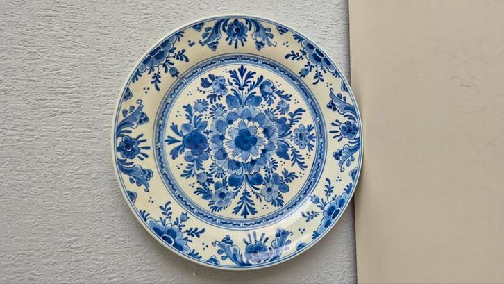 Delfts blauw bord, Antiek en Kunst, Antiek | Wandborden en Tegels, Ophalen of Verzenden