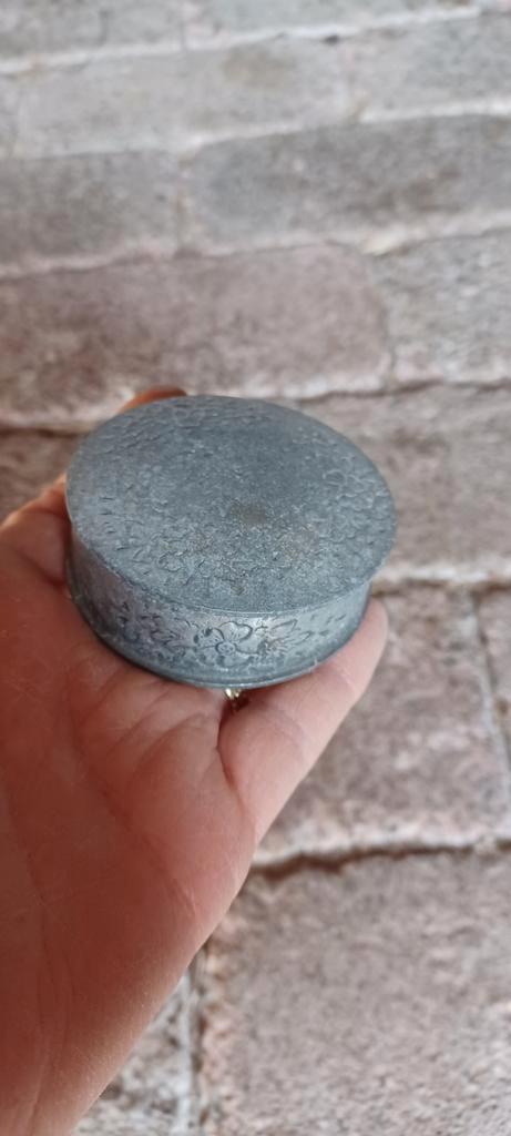 Klein Tinnen Potje - Oud Ambacht, Antiek en Kunst, Antiek | Tin, Ophalen of Verzenden