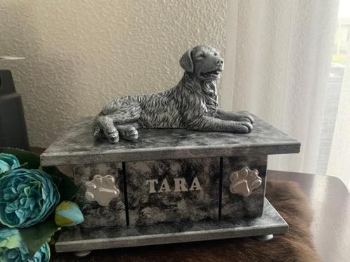 Golden Retriever beeld op urnenset of als los beeld handmade, Dieren en Toebehoren, Honden-accessoires, Nieuw, Ophalen of Verzenden