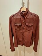 Goosecraft leren blouse bordeau rood., Maat 38/40 (M), Goosecraft, Ophalen of Verzenden, Zo goed als nieuw