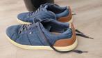Linnen heren schoenen mt 45, Blauw, Geen merk, Ophalen of Verzenden, Gedragen