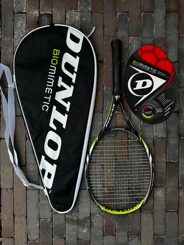 Dunlop Biomimetic Tennisracket + Tas beschikbaar voor biedingen