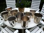 12 champagne koelers verchroom verzilverd, Ophalen of Verzenden, Zo goed als nieuw