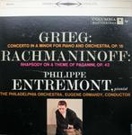 Grieg / Rachmaninow - pianoconcert (...) - Entremont (1958), Cd's en Dvd's, Vinyl | Klassiek, Orkest of Ballet, Gebruikt, Ophalen of Verzenden