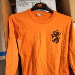 Oranje sport shirt met leeuw lego op borst maat M, Ophalen of Verzenden, Oranje