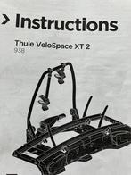 Fietsen drager, zwart, Thule VeloSpace XT 2., Auto diversen, Fietsendragers, Ophalen, 2 fietsen, Zo goed als nieuw, Elektrische fiets