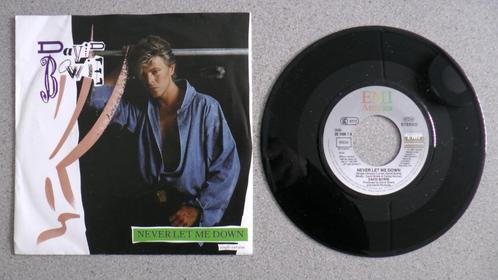 David Bowie - Never let me down VINYL SINGLE, Cd's en Dvd's, Vinyl Singles, Gebruikt, Single, Pop, 7 inch, Ophalen of Verzenden