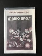 Manual | Handleiding Atari 7800 Mario Bros |, Ophalen of Verzenden, Zo goed als nieuw