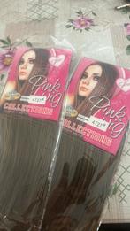 Clip in extensions medium bruin, Ophalen of Verzenden, Nieuw, Pruik of Haarverlenging