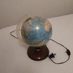 Vintage Wereldbol Lamp, Ophalen of Verzenden, Verlicht, Gebruikt