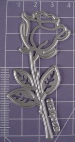 Snij- embossingmal roos., Ophalen of Verzenden, Nieuw, Overige thema's, Pons of Mal