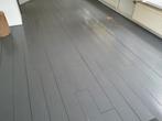 grenen vloerhout, ca 34m2, 18,8 cm breed, 2,5 cm dik, Ophalen, Gebruikt