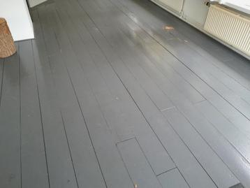 grenen vloerhout, ca 34m2, 18,8 cm breed, 2,5 cm dik beschikbaar voor biedingen