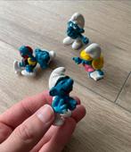 Vintage Smurfen 4 stuks - Peyo 1965-1980, Verzamelen, Ophalen of Verzenden, Gebruikt, Verschillende Smurfen, Poppetje, Figuurtje of Knuffel