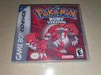 Pokemon Ruby Version Game Boy Advance GBA Game Case, Spelcomputers en Games, Games | Nintendo Game Boy, Verzenden, Zo goed als nieuw