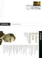 Eerstedagenvelop Amerika Met kaart Robert Penn Warren., Ophalen of Verzenden, Envelop