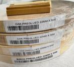4 rollen houtafwerking 22mm x 50M dennen - witte eik - berk, Eiken, Nieuw, Ophalen of Verzenden, H