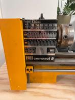 EMCO Compact 8 draaibank + Sirox BF16V boorkolom, Doe-het-zelf en Verbouw, Draaibanken, Ophalen, Gebruikt, Metaaldraaibank, Minder dan 500 mm