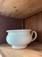 Vintage Witte Pot, Antiek en Kunst, Ophalen