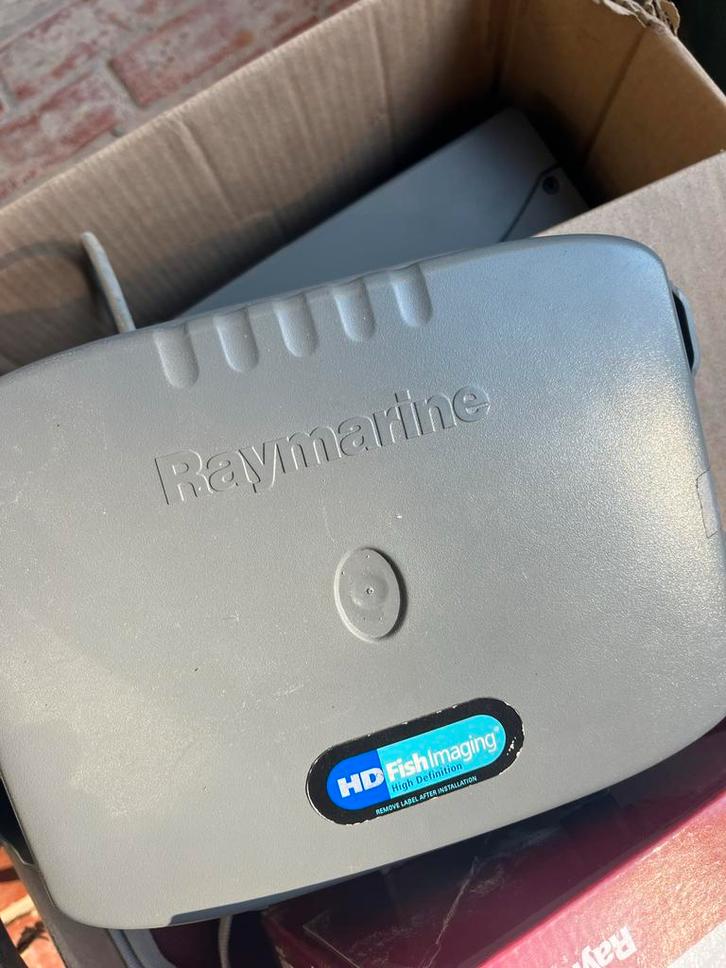 Raymarine HD Fishfinder, Watersport en Boten, Navigatiemiddelen en Scheepselektronica, Gebruikt, Kaartplotter of Fish Finder, Ophalen