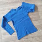 basic longsleeve blauw mt. 122, Jongen, Ophalen of Verzenden, Zo goed als nieuw, Shirt of Longsleeve