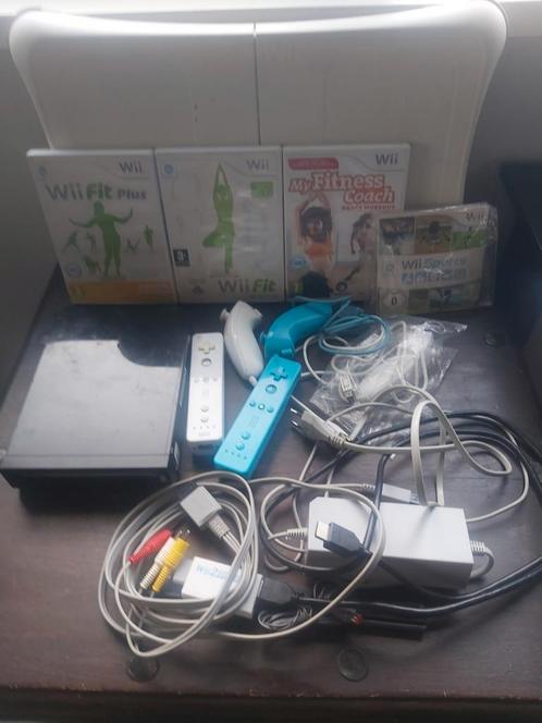 Wii Zwart, Spelcomputers en Games, Spelcomputers | Nintendo Wii, Zo goed als nieuw, Zonder controller, Ophalen of Verzenden