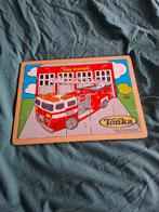 3 houten puzzels, Kinderen en Baby's, Speelgoed | Kinderpuzzels, Ophalen, Minder dan 10 stukjes, Gebruikt, 6 maanden tot 2 jaar