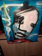 Herman Brood olieverf op linnen, Ophalen of Verzenden