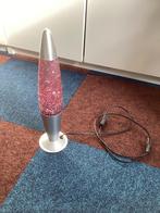 Roze Glitter Lavalamp, Ophalen, Gebruikt, Glas, Minder dan 50 cm