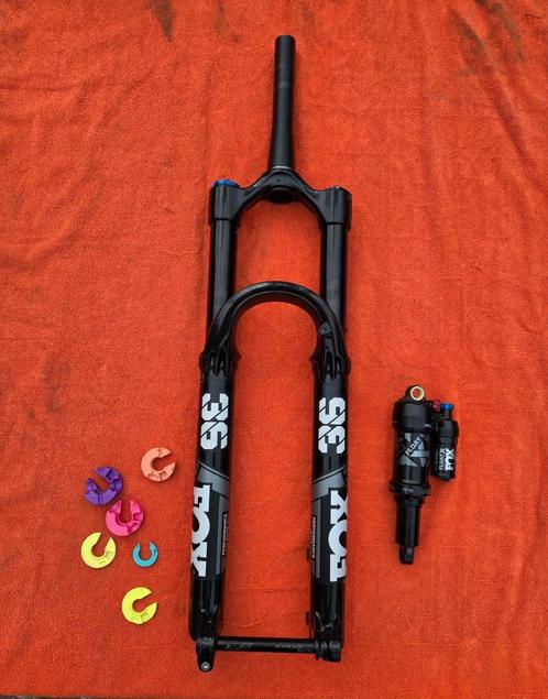 Fox 36 performance elite 160 en fox float X van 2022, Fietsen en Brommers, Fietsonderdelen, Gebruikt, Mountainbike, Voorvork, Ophalen